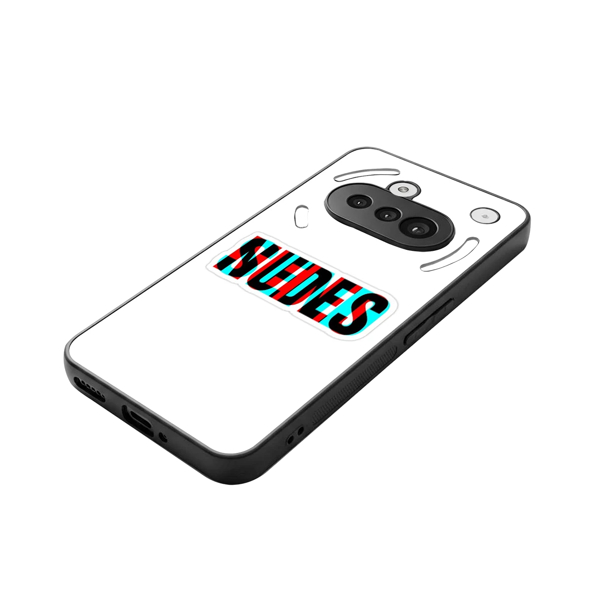 Send Pics stylish phone case for nothing phone 3a | glossy glass and slim fit