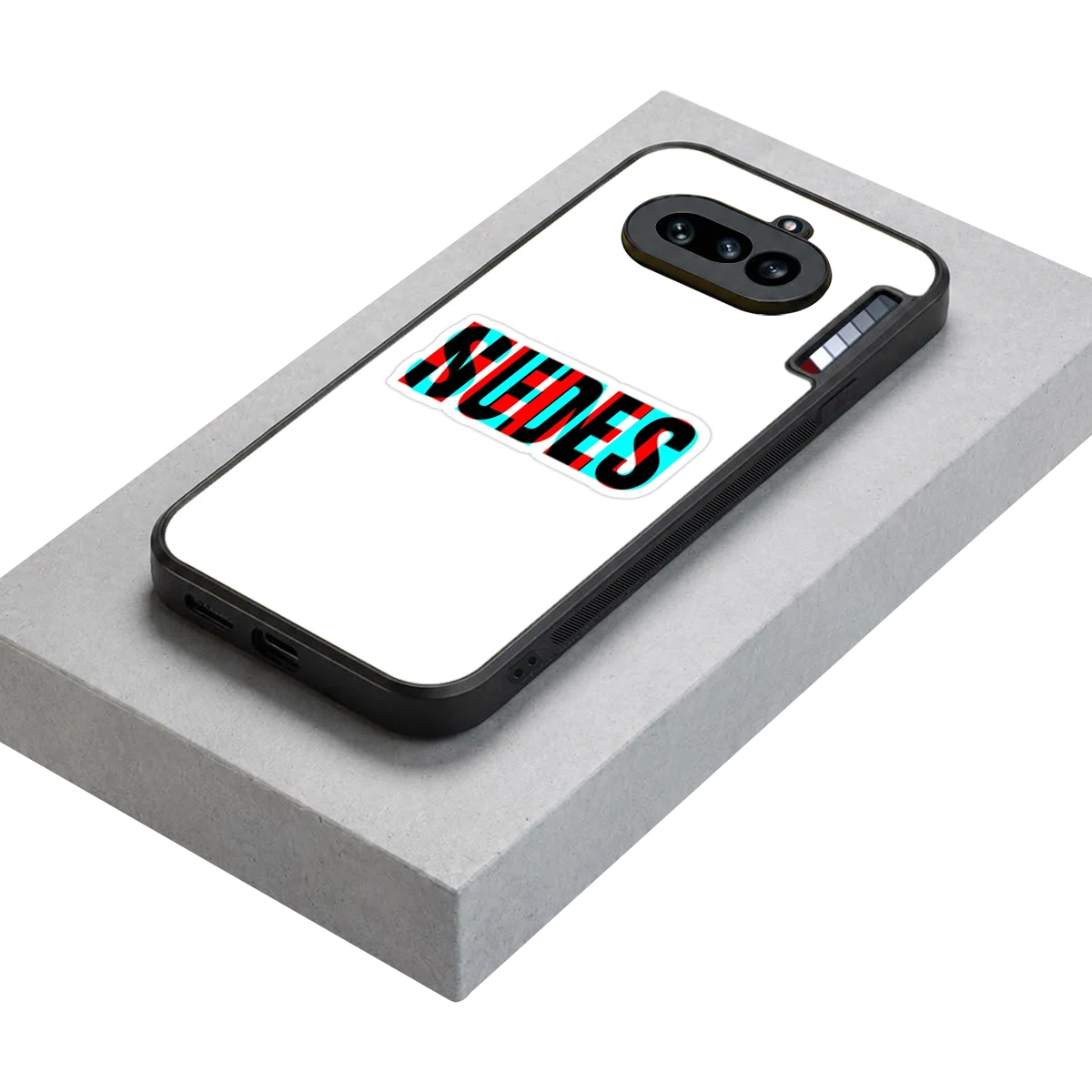 Send Pics stylish phone case for nothing phone 4a | glossy glass and slim fit