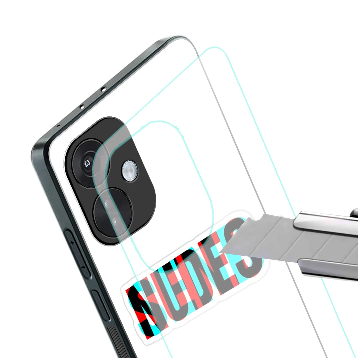 Send Pics stylish phone case for oneplus nord ce 3 | glossy glass and slim fit
