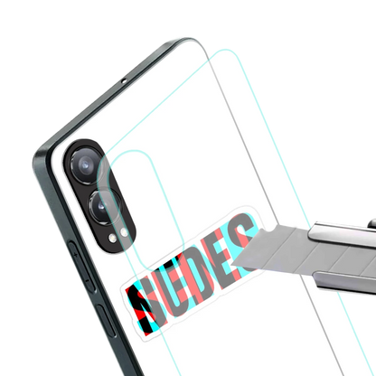 Send Pics stylish phone case for oneplus nord ce 4 lite | glossy glass and slim fit
