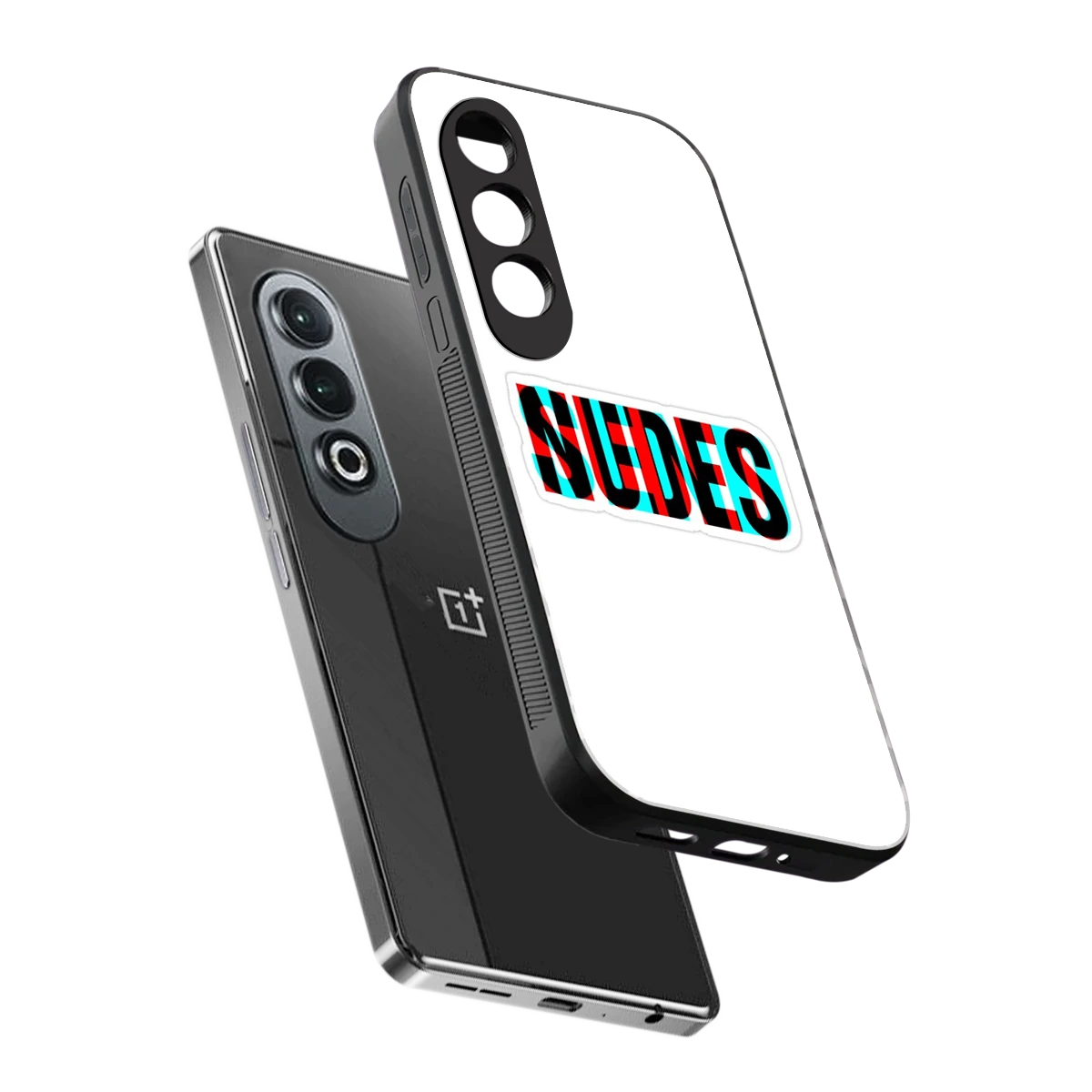 Send Pics sleek oneplus nord ce 4 cover with tempered glass back and TPU edges