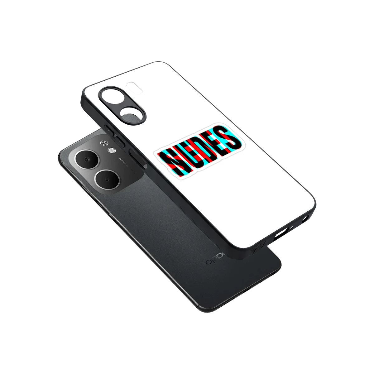 Send Pics sleek oppo a5x 5g cover with tempered glass back and TPU edges