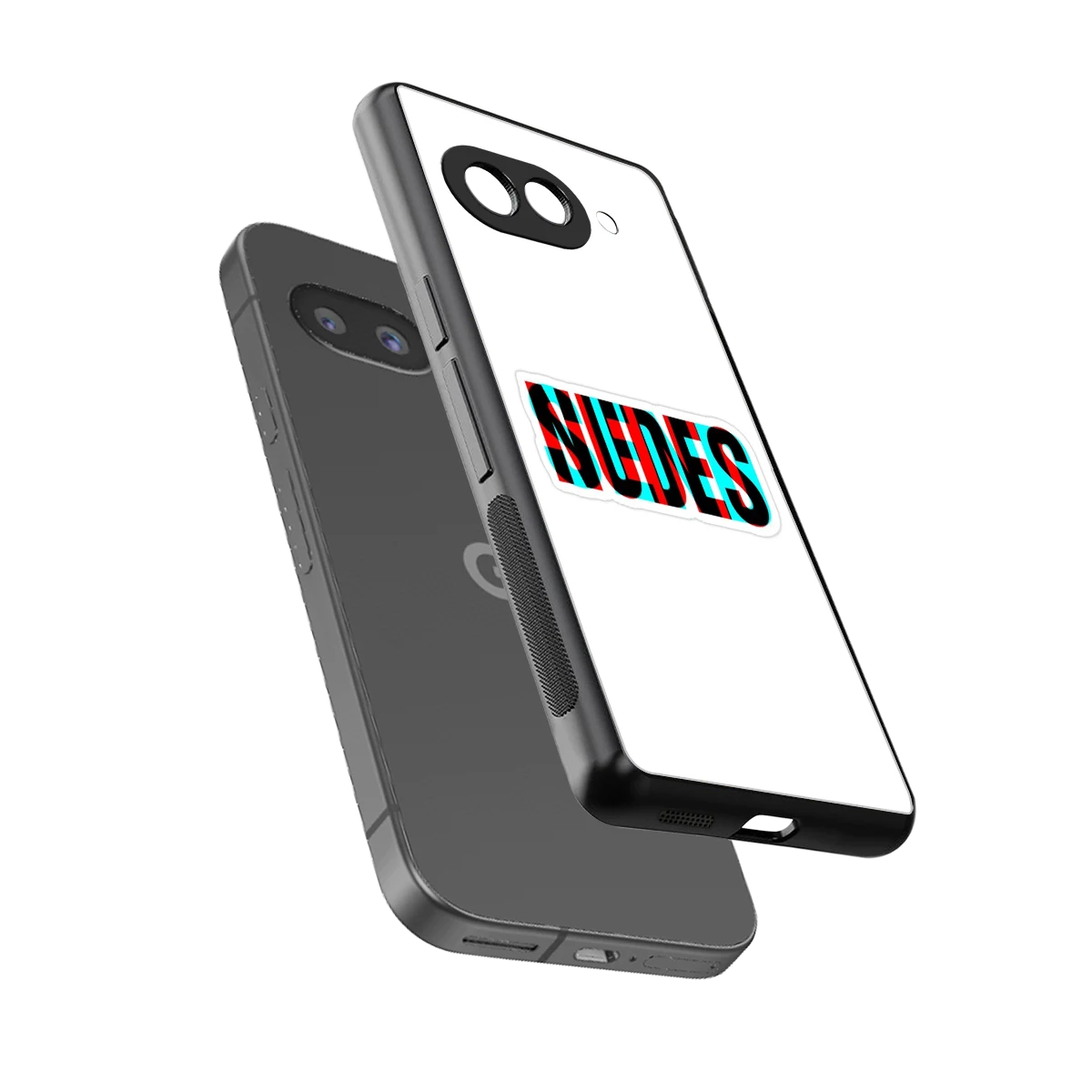 Send Pics sleek google pixel 10a cover with tempered glass back and TPU edges