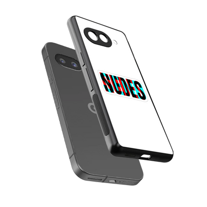 Send Pics sleek google pixel 10a cover with tempered glass back and TPU edges