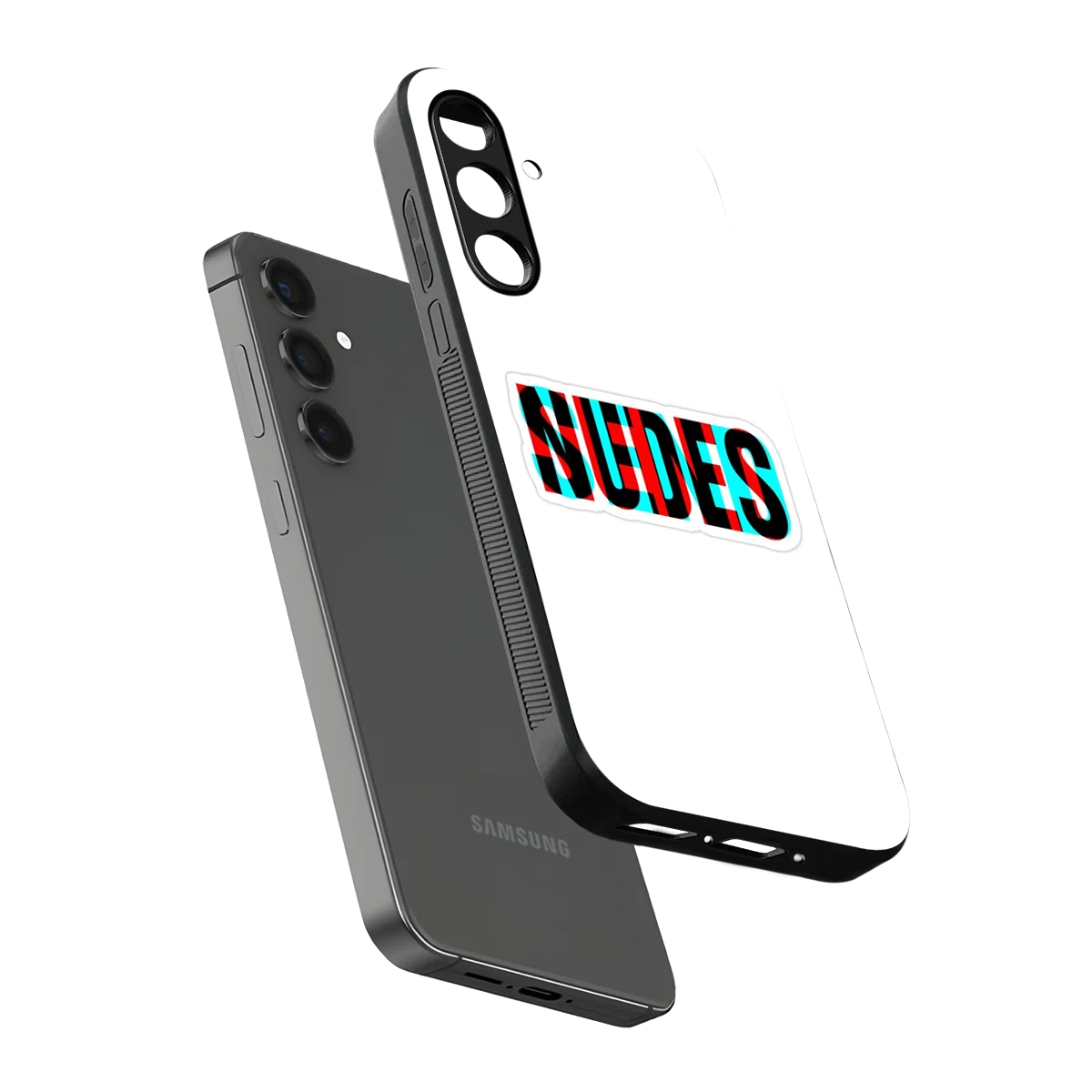 Send Pics sleek samsung galaxy m35 5g cover with tempered glass back and TPU edges