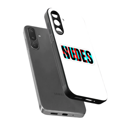 Send Pics sleek samsung galaxy m56 5g cover with tempered glass back and TPU edges