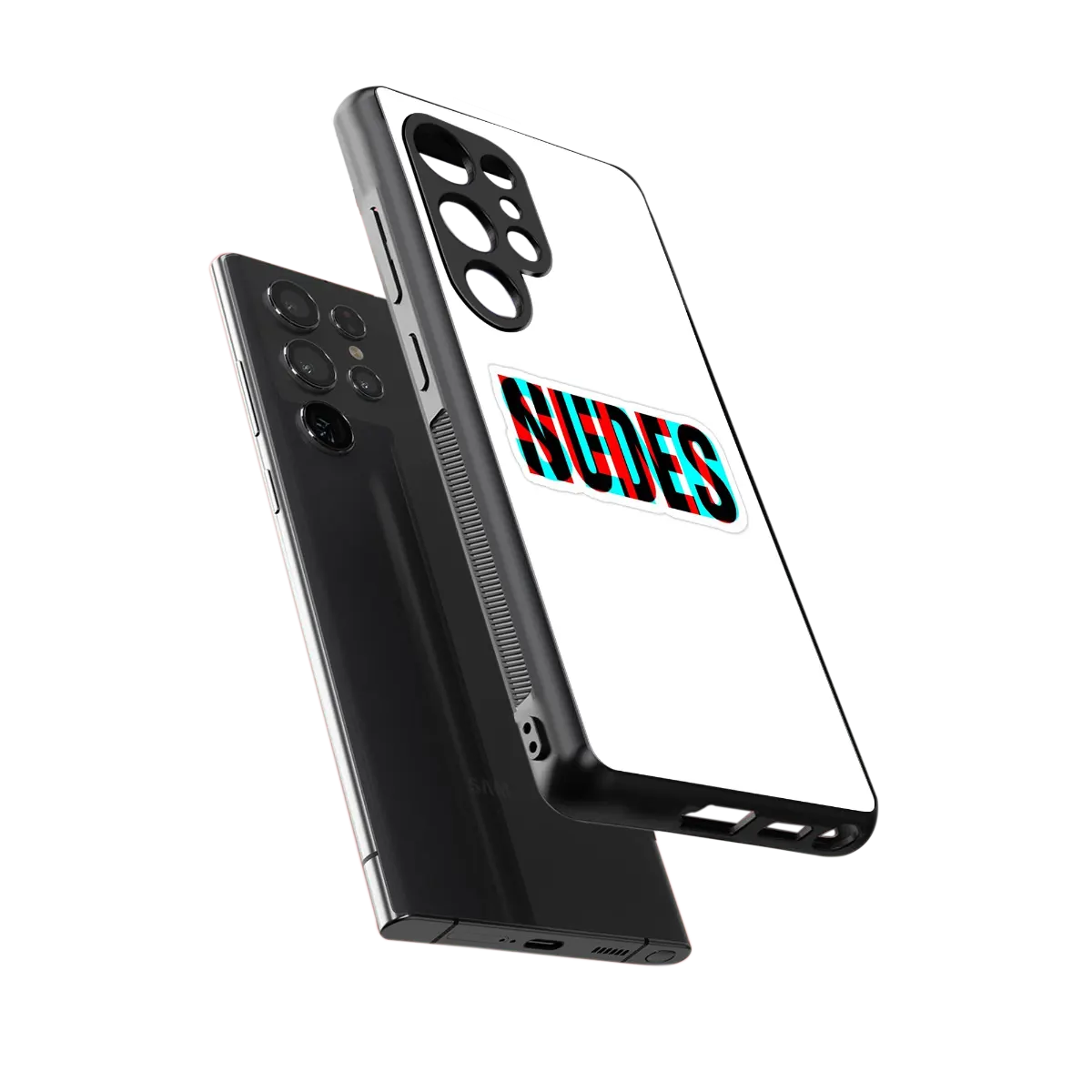 Send Pics sleek samsung galaxy s25 ultra cover with tempered glass back and TPU edges