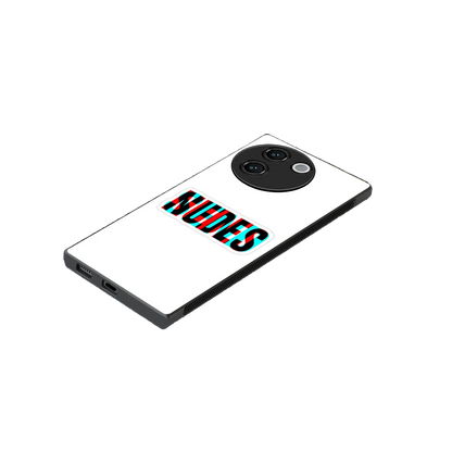 Send Pics stylish phone case for vivo v30e | glossy glass and slim fit