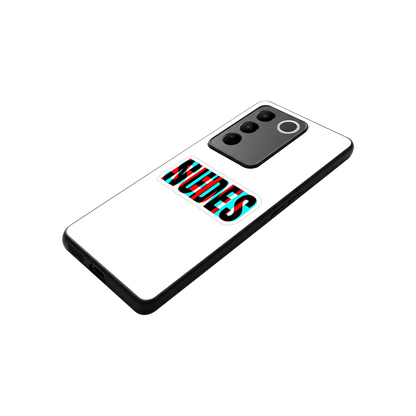 Send Pics stylish phone case for vivo v27 5g | glossy glass and slim fit