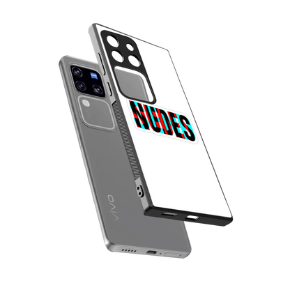 Send Pics sleekvivo v30 pro cover with tempered glass back and TPU edges