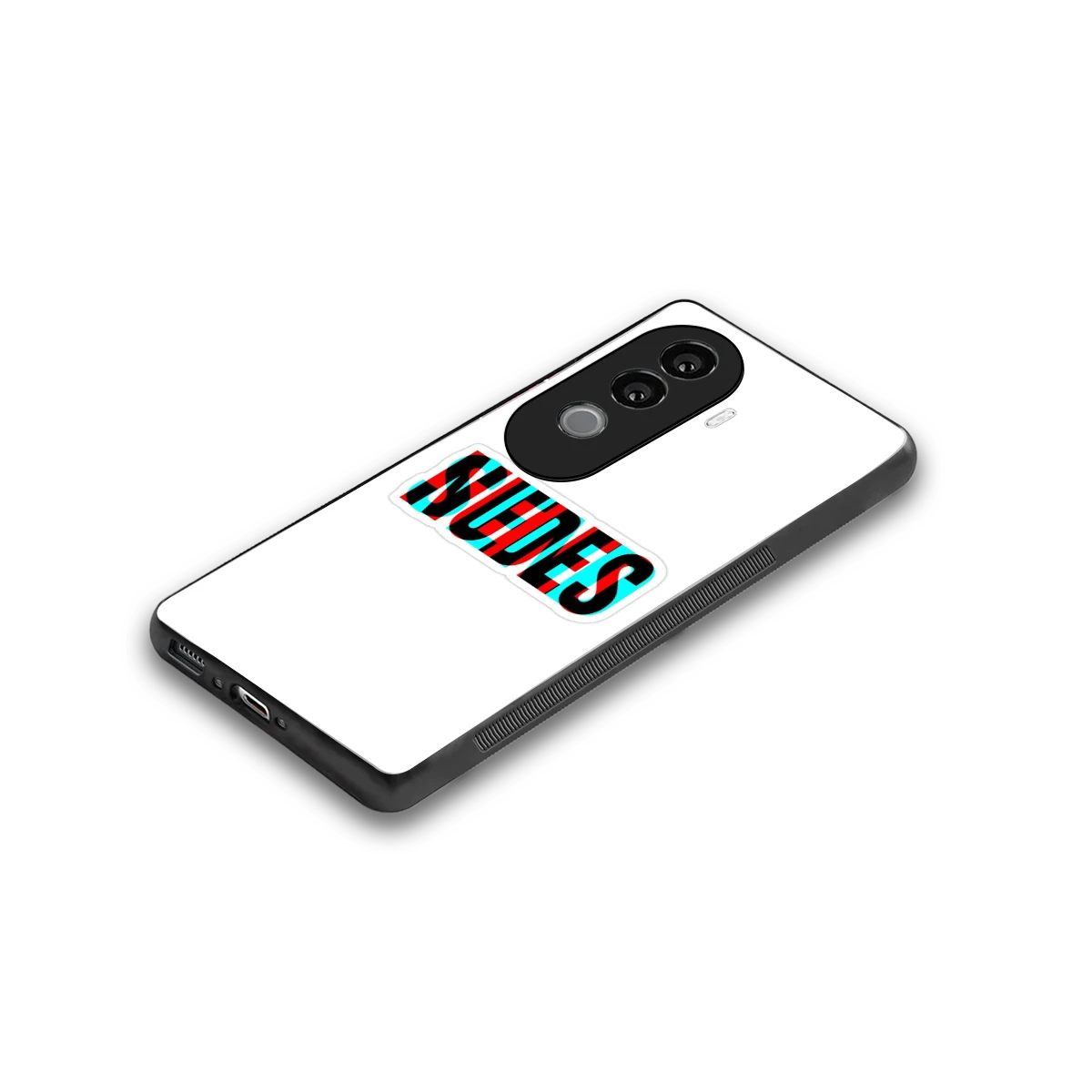 Send Pics stylish phone case for vivo v40e | glossy glass and slim fit