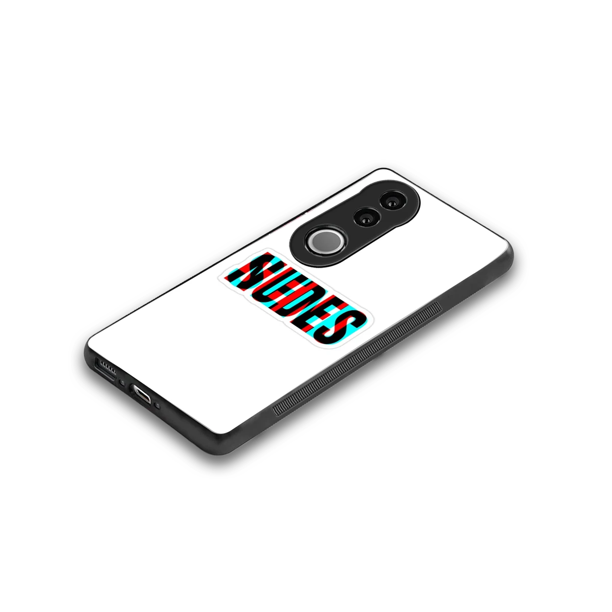 Send Pics stylish phone case for vivo v50 | glossy glass and slim fit