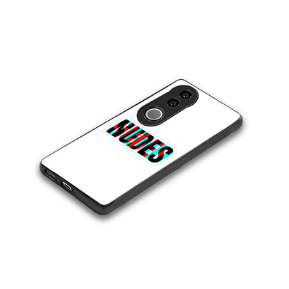 Send Pics stylish phone case for vivo v50 | glossy glass and slim fit