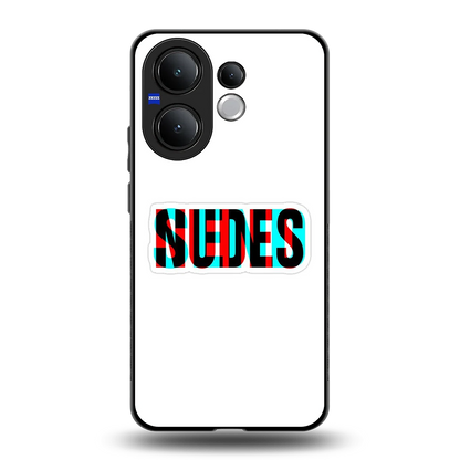 Send Pics back phone cover | glass case for vivo v60