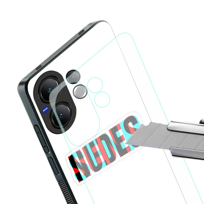 Send Pics stylish phone case for vivo v60 | glossy glass and slim fit