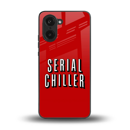 Serial Chiller back phone cover | glass case for oneplus nord ce5 5g