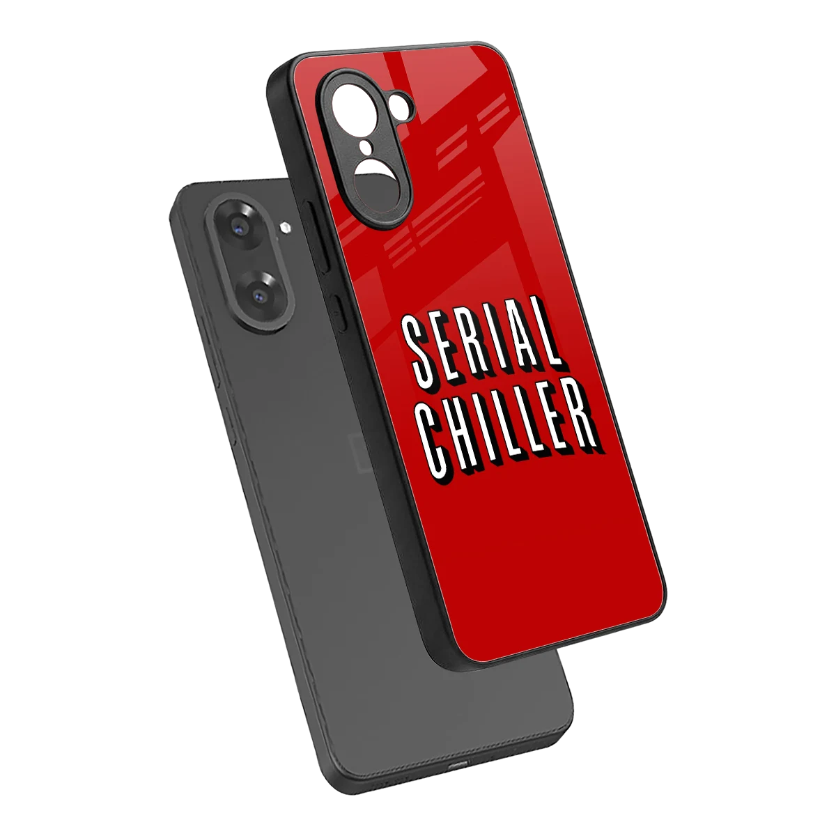 Serial Chiller sleek oneplus nord ce5 5g cover with tempered glass back and TPU edges