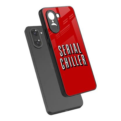 Serial Chiller sleek oneplus nord ce5 5g cover with tempered glass back and TPU edges