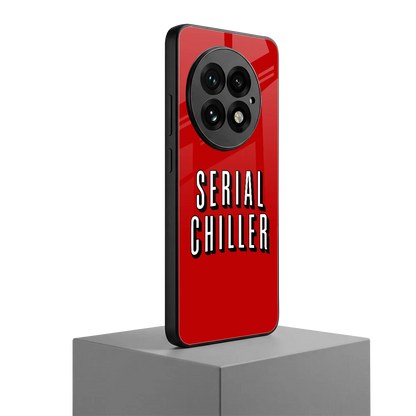 Serial Chiller oneplus 13 mobile cover | shockproof glass phone case