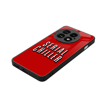 Serial Chiller stylish phone case for oneplus 13 | glossy glass and slim fit