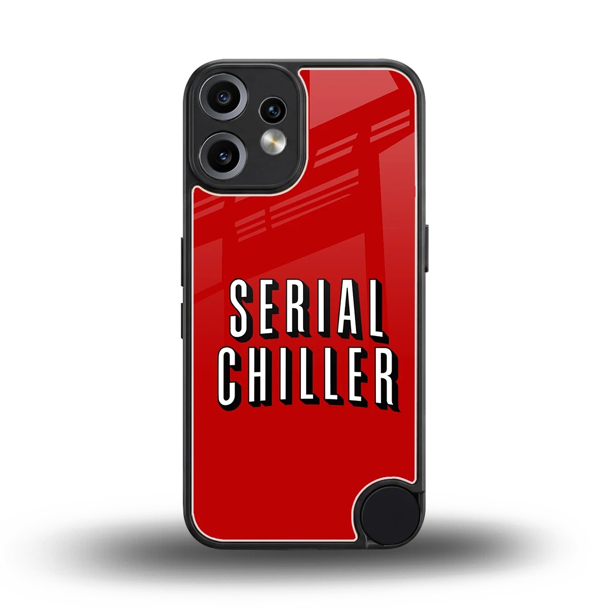 Serial Chiller back phone cover | glass case for cmf nothing phone 2 pro