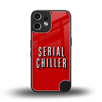 Serial Chiller back phone cover | glass case for cmf nothing phone 2 pro