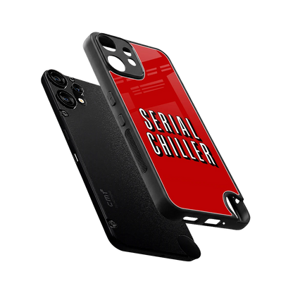 Serial Chiller sleek cmf nothing phone 2 pro cover with tempered glass back and TPU edges