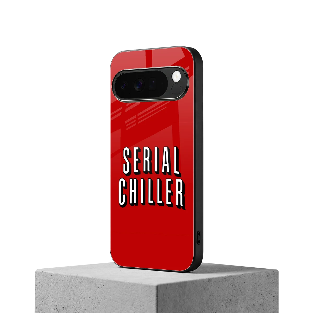 Serial Chiller google pixel 10 pro xl mobile cover | shockproof glass phone case
