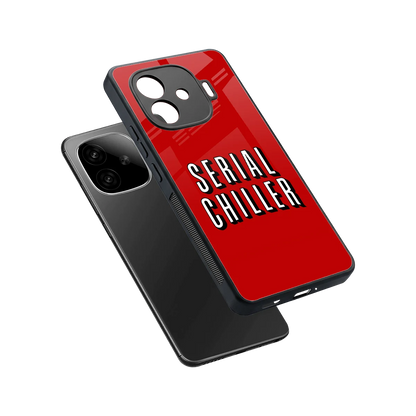 Serial Chiller sleek iqoo neo 10r 5g cover with tempered glass back and TPU edges