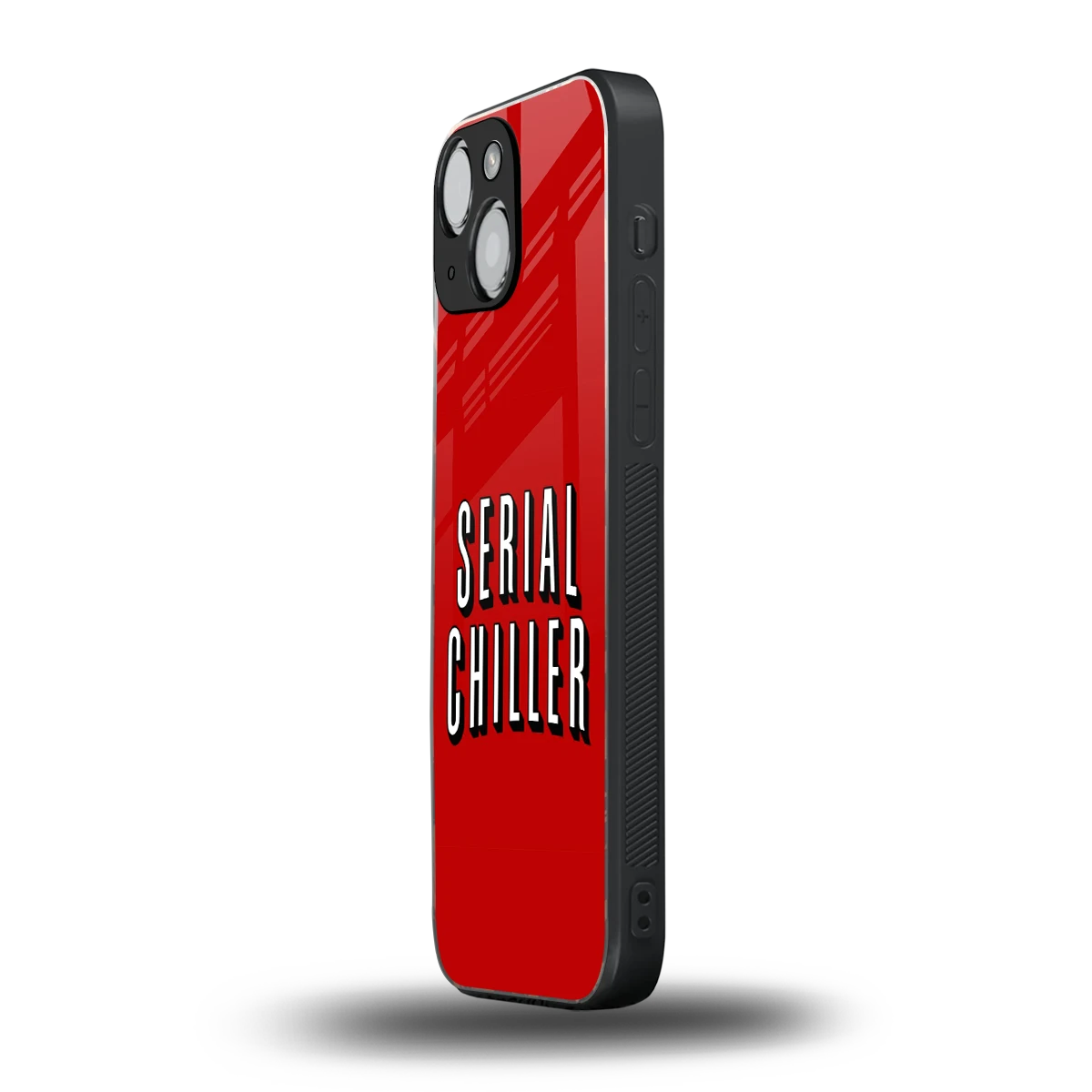 Serial Chiller iphone 13 mini mobile cover | shockproof glass phone case