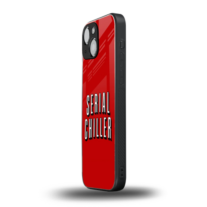 Serial Chiller iphone 13 mini mobile cover | shockproof glass phone case