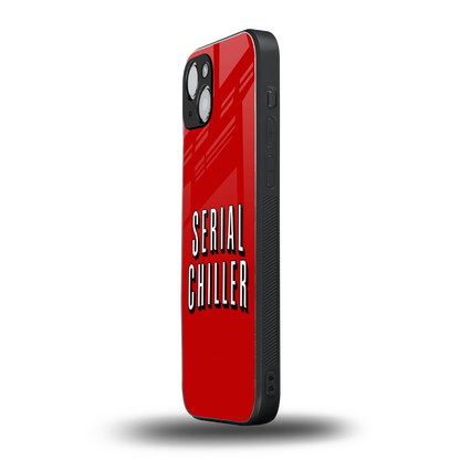 Serial Chiller iphone 15 mobile cover | shockproof glass phone case