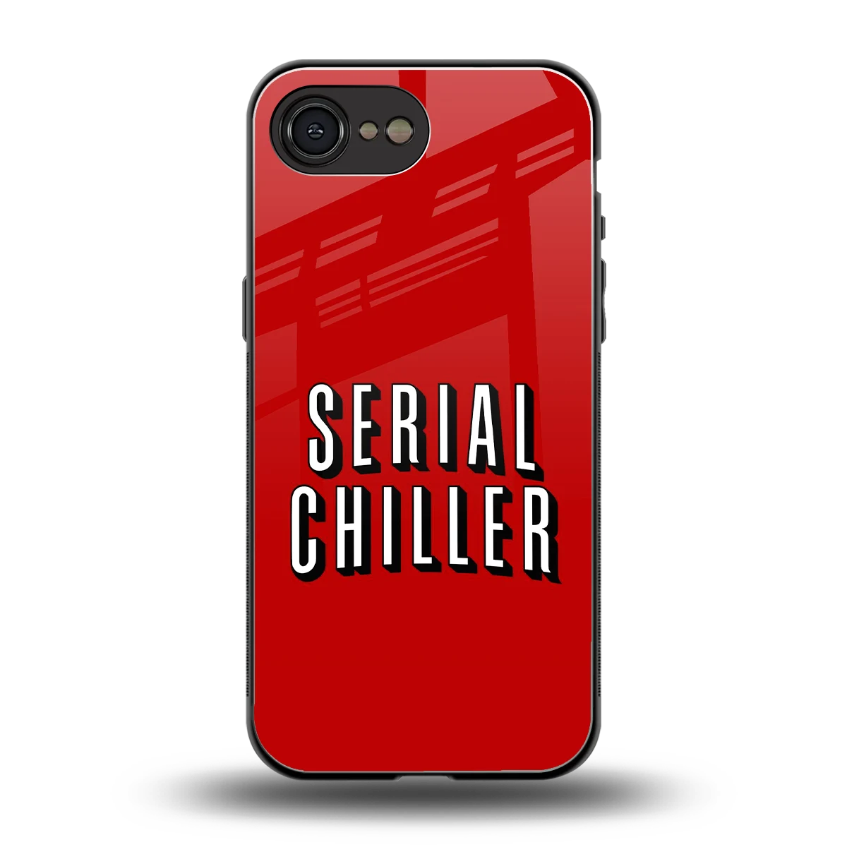 Serial Chiller back phone cover | glass case for iphone 17e