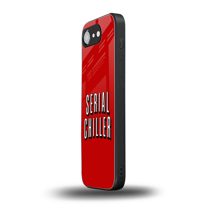 Serial Chiller iphone 16e mobile cover | shockproof glass phone case