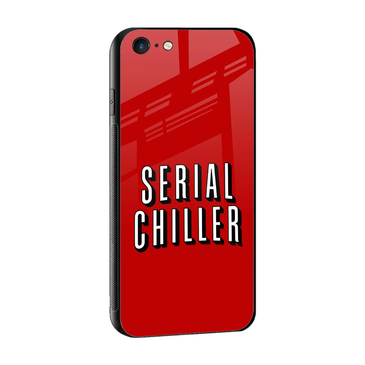 Serial Chiller sleek iphone 6s cover with tempered glass back and TPU edges