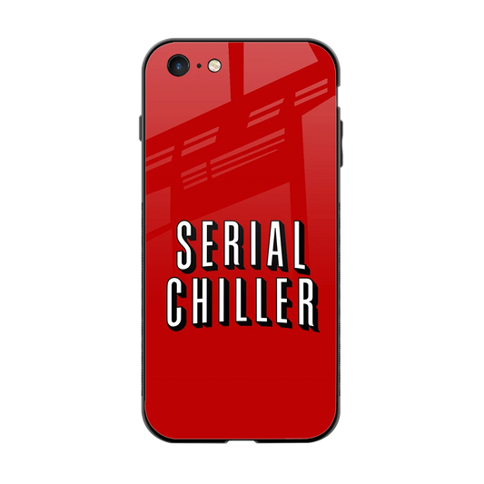 Serial Chiller back phone cover | glass case for iphone 6