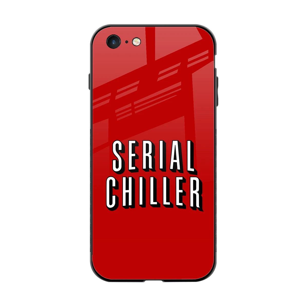 Serial Chiller back phone cover | glass case for iphone 6s