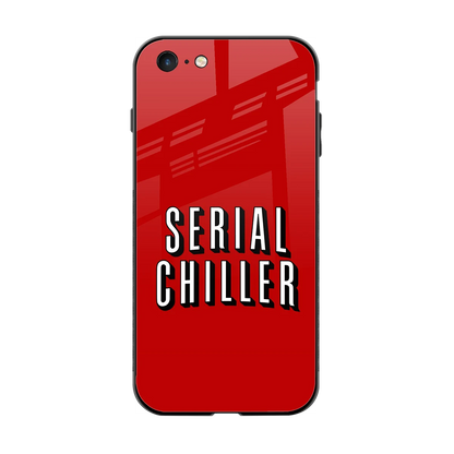 Serial Chiller back phone cover | glass case for iphone 6s