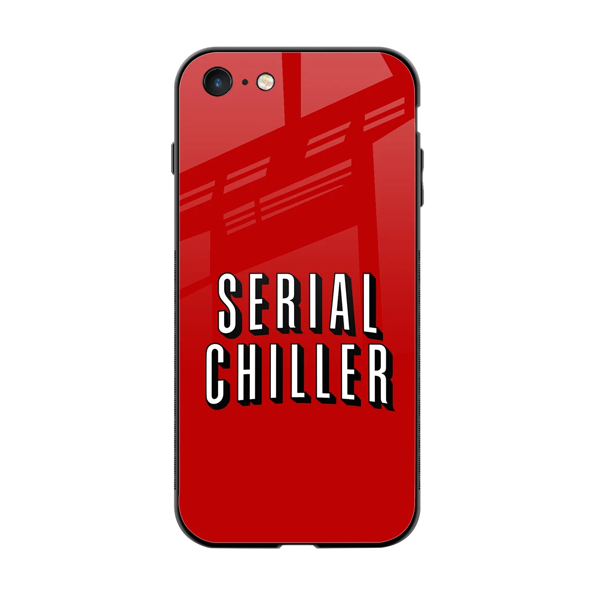 Serial Chiller back phone cover | glass case for iphone 7
