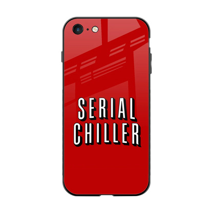 Serial Chiller back phone cover | glass case for iphone 7