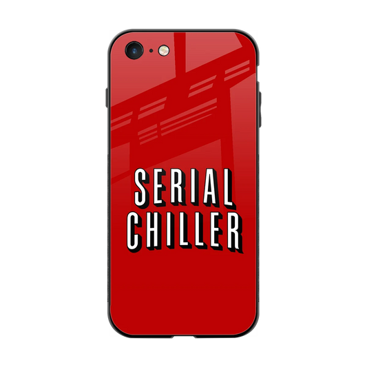 Serial Chiller back phone cover | glass case for iphone 7