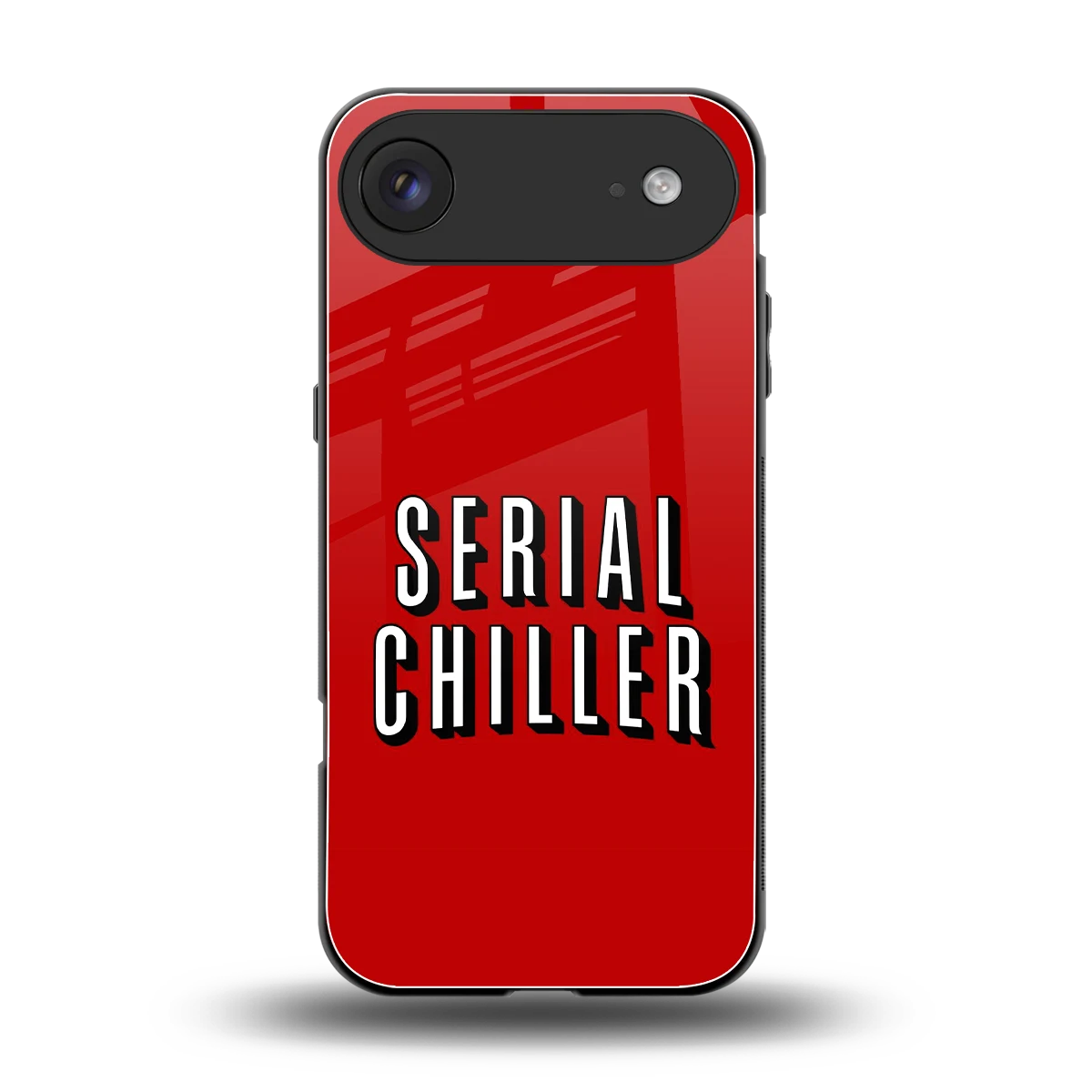 Serial Chiller back phone cover | glass case for iphone air