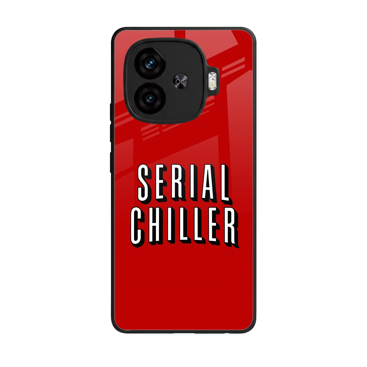 Serial Chiller back phone cover | glass case for iqoo neo 10r 5g