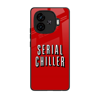 Serial Chiller back phone cover | glass case for iqoo neo 10r 5g