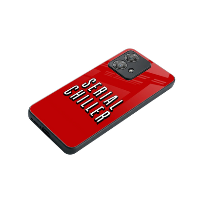 Serial Chiller stylish phone case for motorola edge 40 neo 5g | glossy glass and slim fit