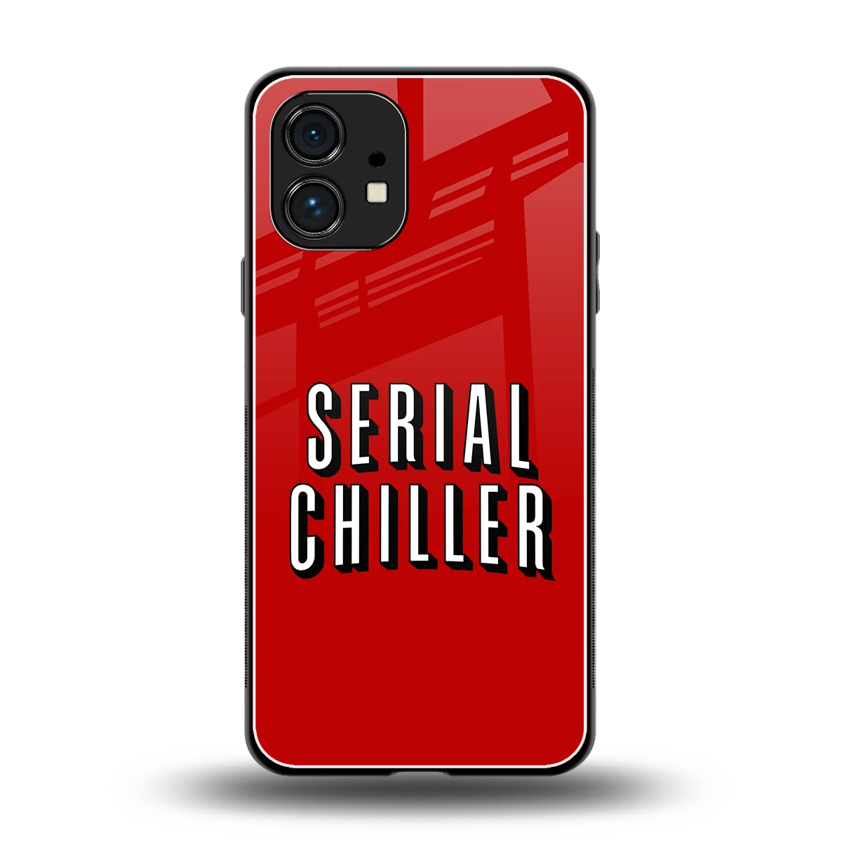 Serial Chiller back phone cover | glass case for nothing phone 1