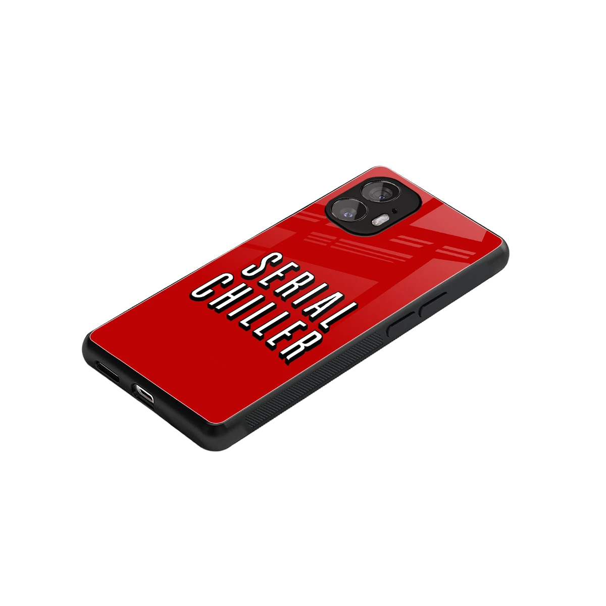 Serial Chiller stylish phone case for nothing phone 2 | glossy glass and slim fit