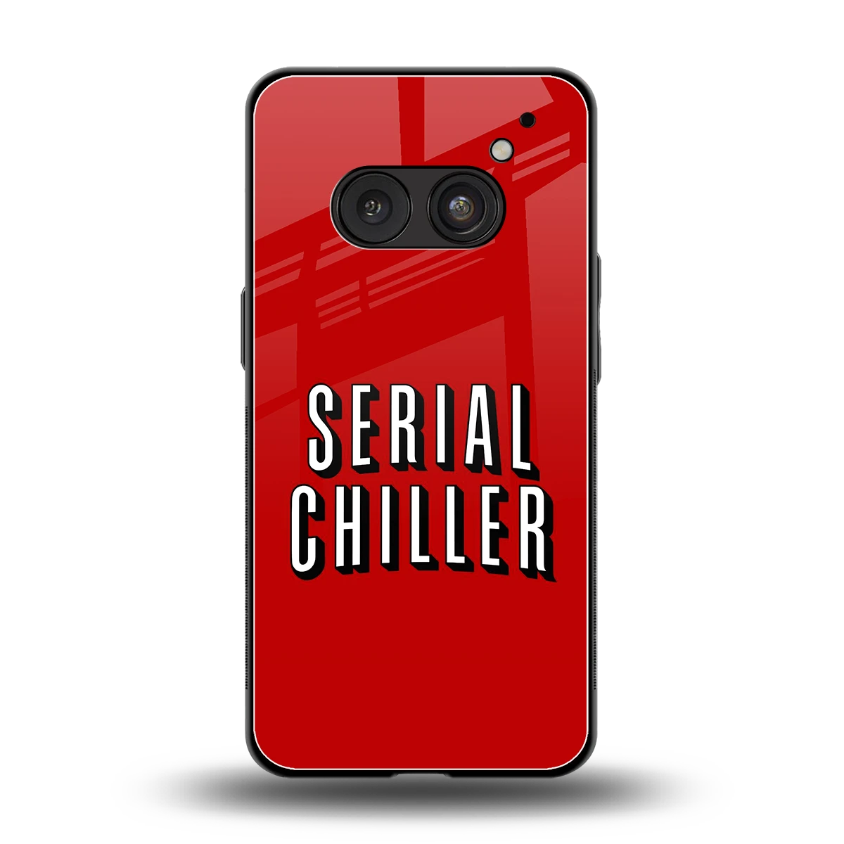 Serial Chiller back phone cover | glass case for nothing phone 2a plus