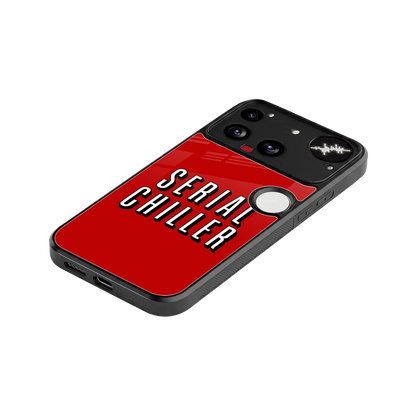 Serial Chiller stylish phone case for nothing phone 3 | glossy glass and slim fit