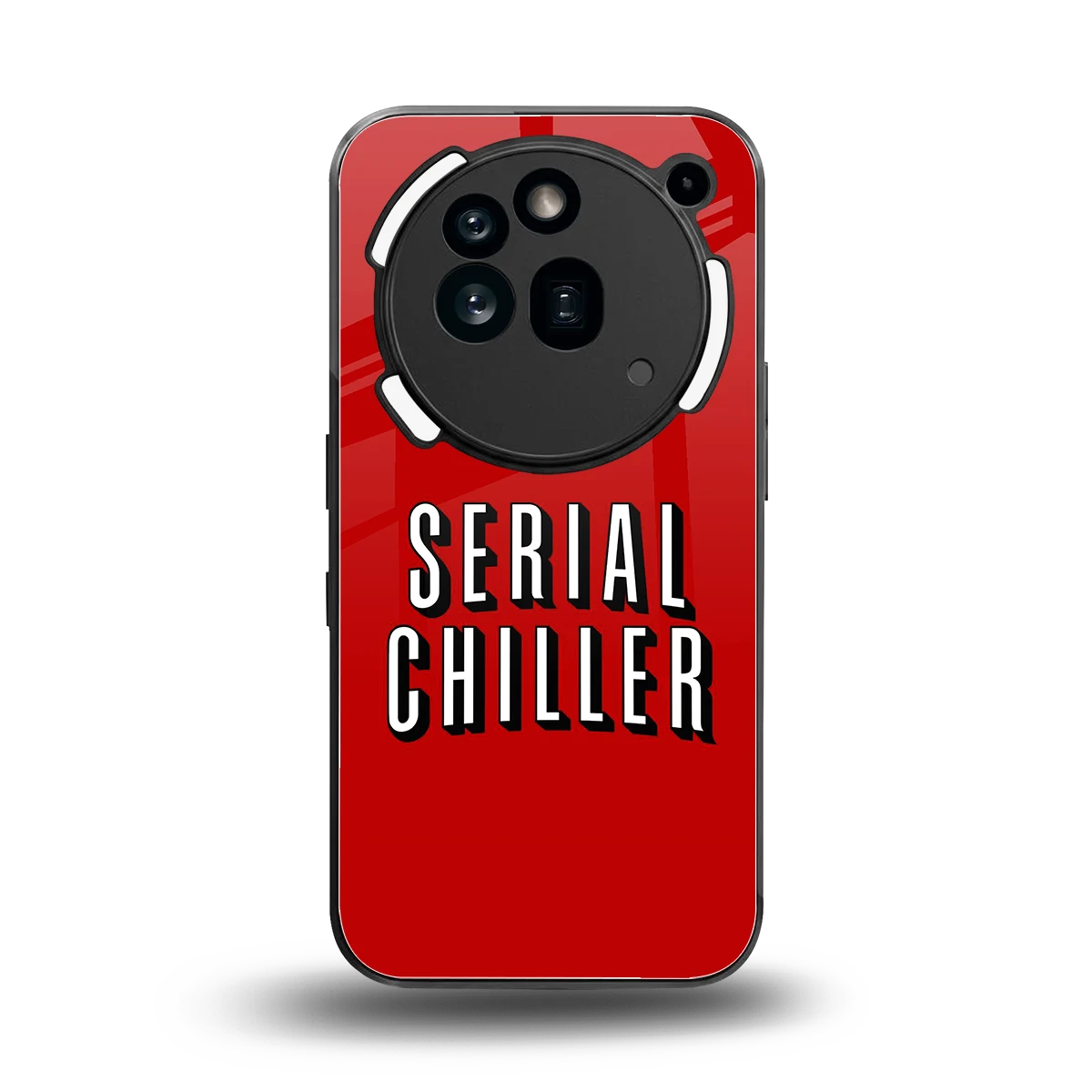 Serial Chiller back phone cover | glass case for nothing phone 3a pro